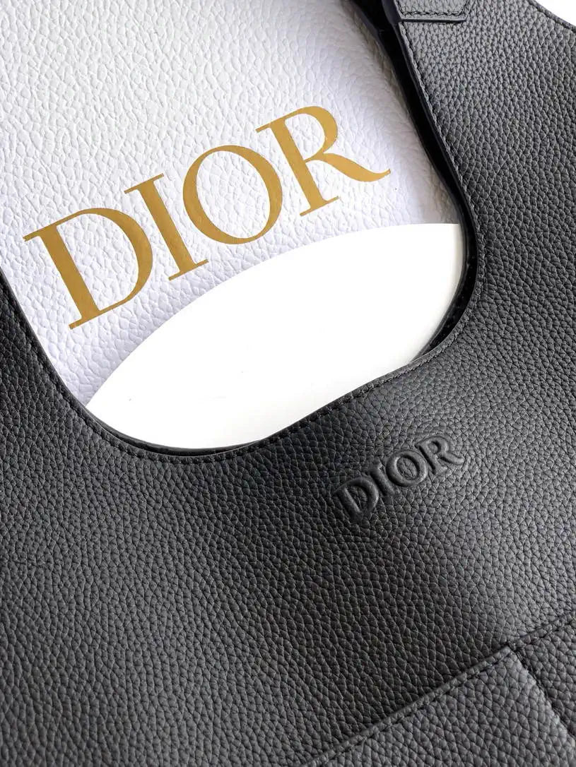 Dior Priv¨¦ Tote Bag Dior Icons Calfskin 1LLSH276KEC Black