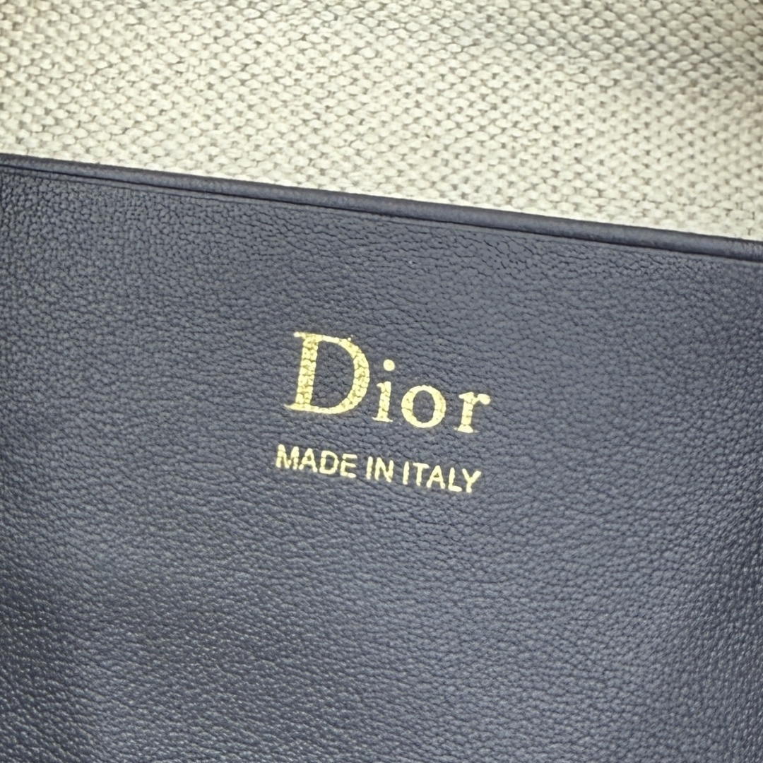 Dior Promenade Pouch with Chain Blue Dior Oblique Jacquard S2504OUQY_M928
