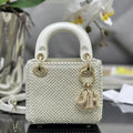 Dior S0856 Micro Lady Dior Embroidered Limited Edition Pearls