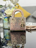 Dior S0856 Micro Lady Dior Limited edition Embroidered Gradient Powder Beads