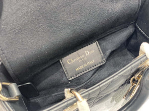 Dior S0910 Micro Lady D-joy Bag Black Cannage Lambskin - Default Title - View 9