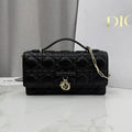 Dior S0984 My Dior Mini Bag Black Cannage Lambskin
