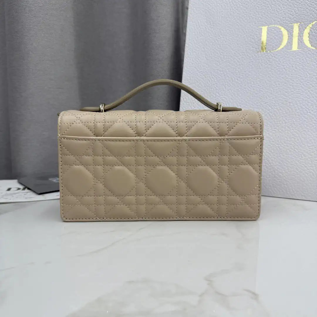 Dior S0984 My Dior Mini Apricot Cannage Lambskin