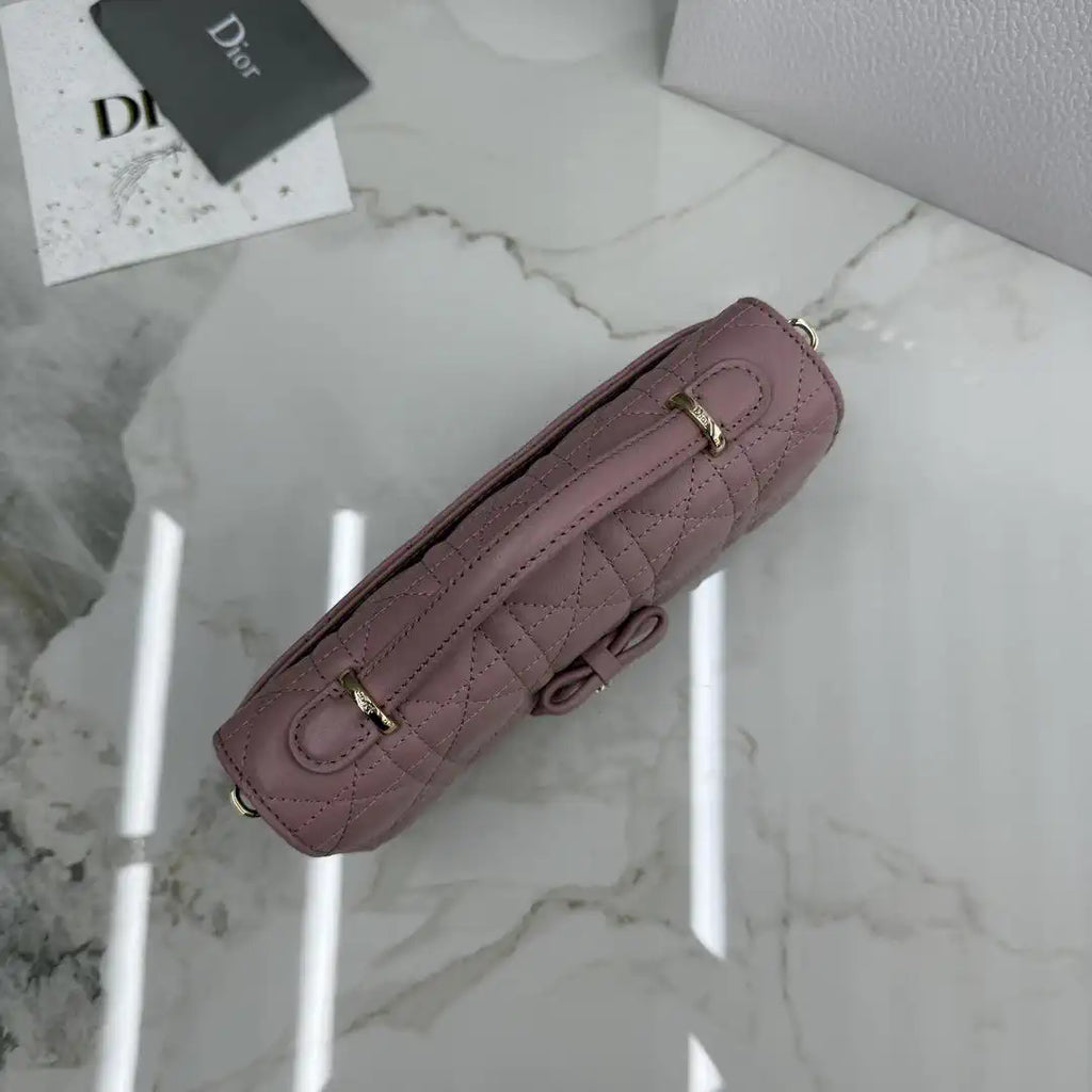 Dior S0984 My Dior Mini Retro pink  Cannage Lambskin