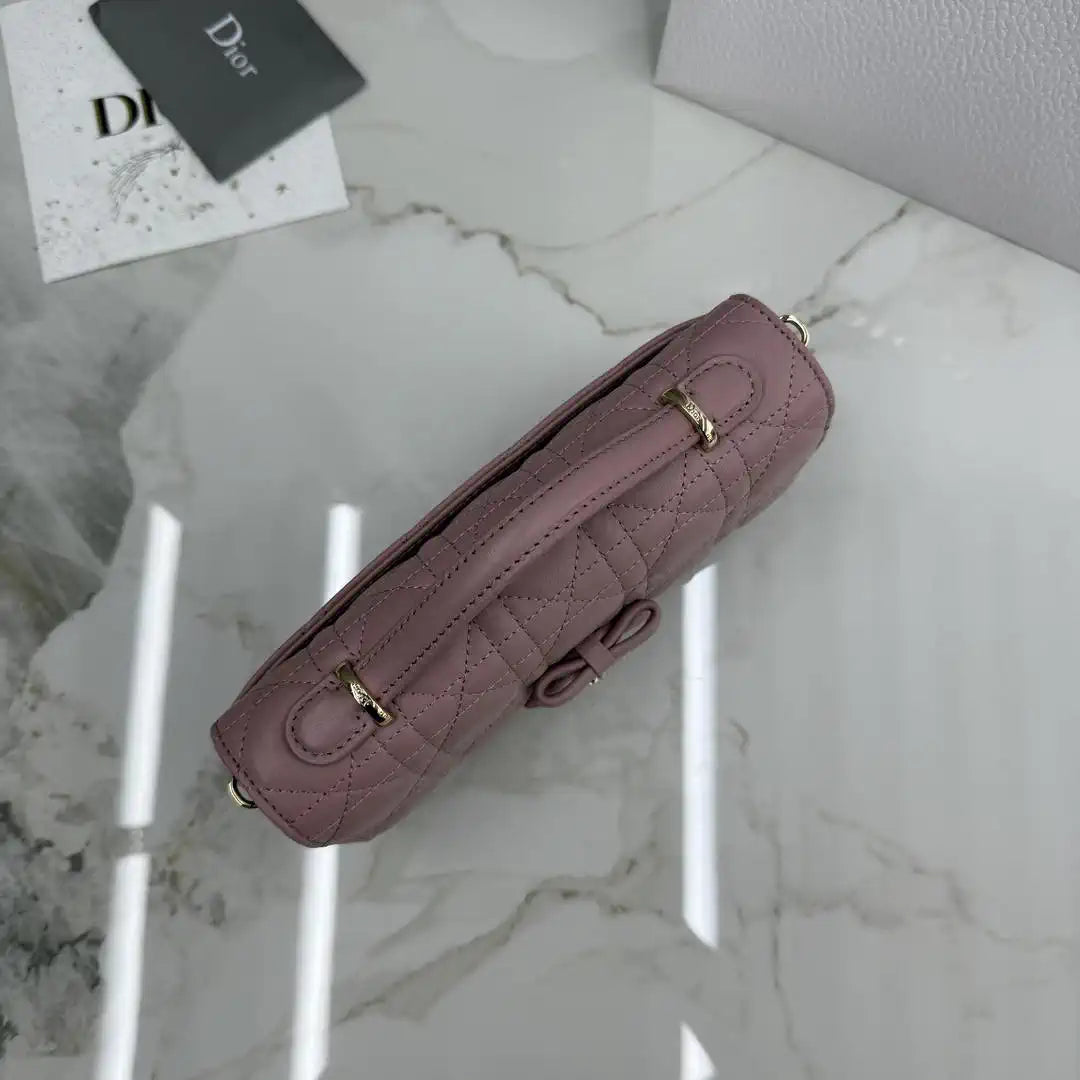 Dior S0984 My Dior Mini Retro pink  Cannage Lambskin