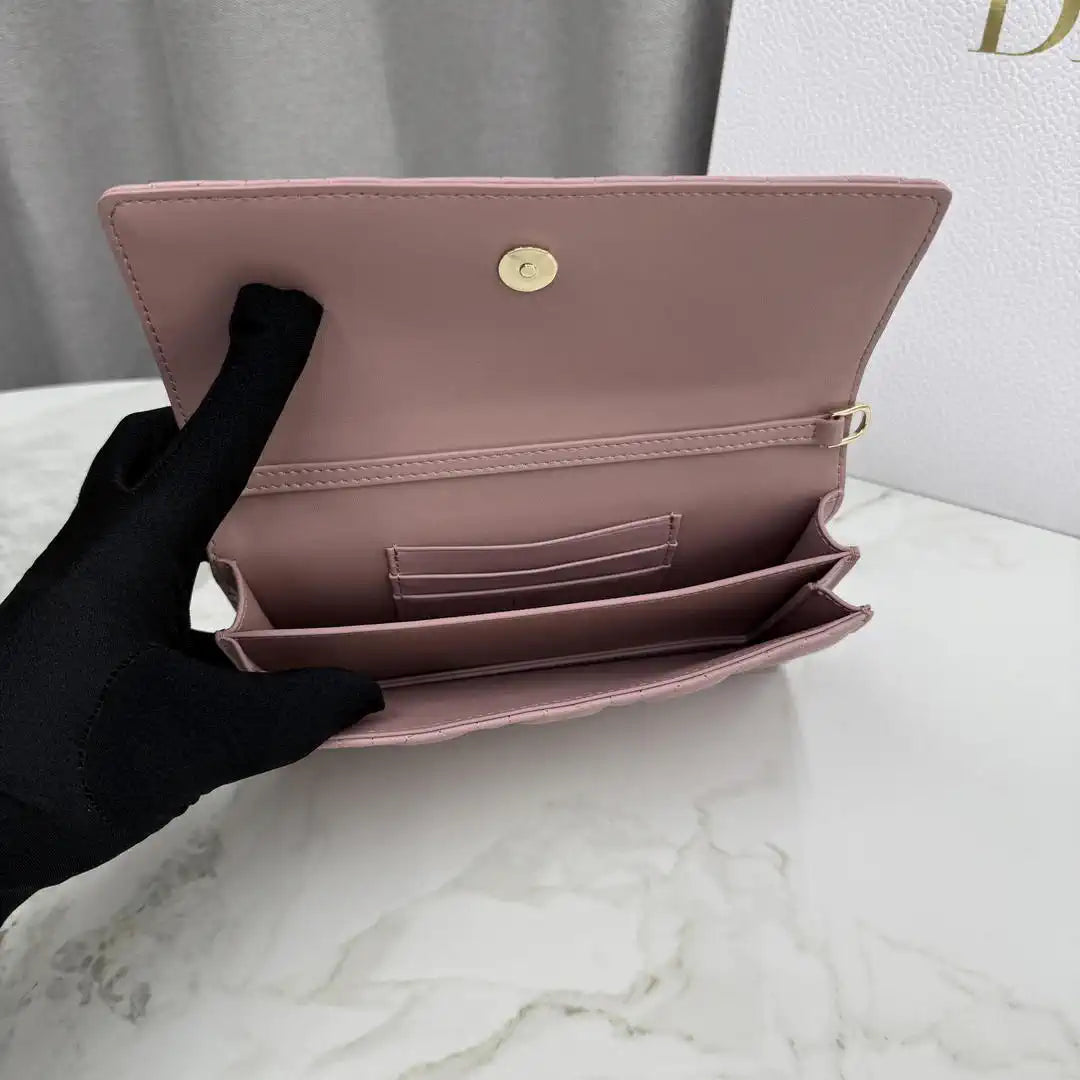 Dior S0984 My Dior Mini Retro pink  Cannage Lambskin