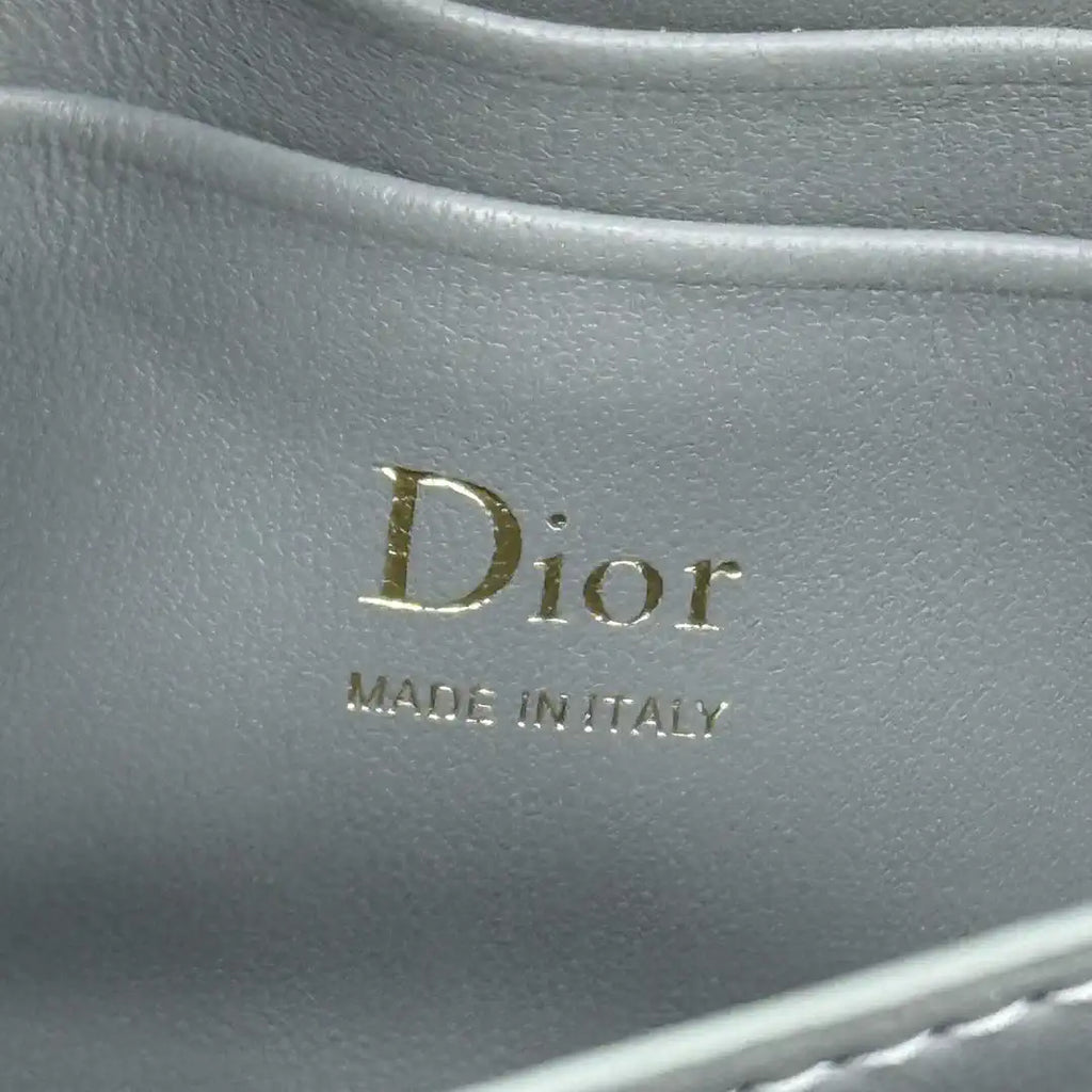 Dior S0984 My Dior Mini Bag Blue Cannage Lambskin