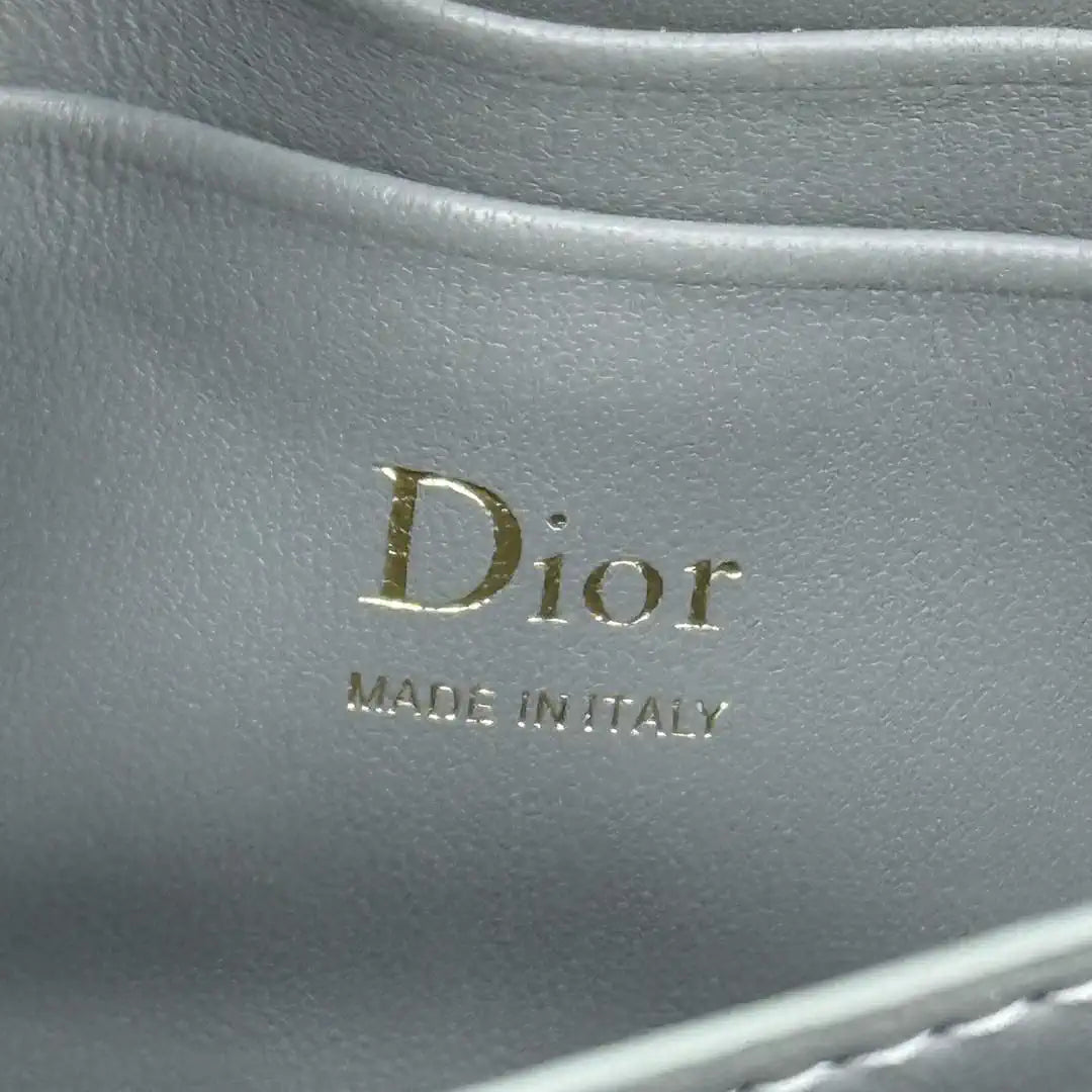 Dior S0984 My Dior Mini Bag Blue Cannage Lambskin