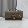 Dior S0984 My Dior Mini brownish gray Cannage Lambskin