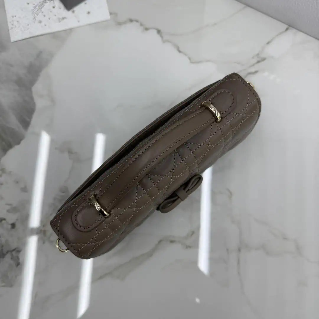 Dior S0984 My Dior Mini brownish gray Cannage Lambskin