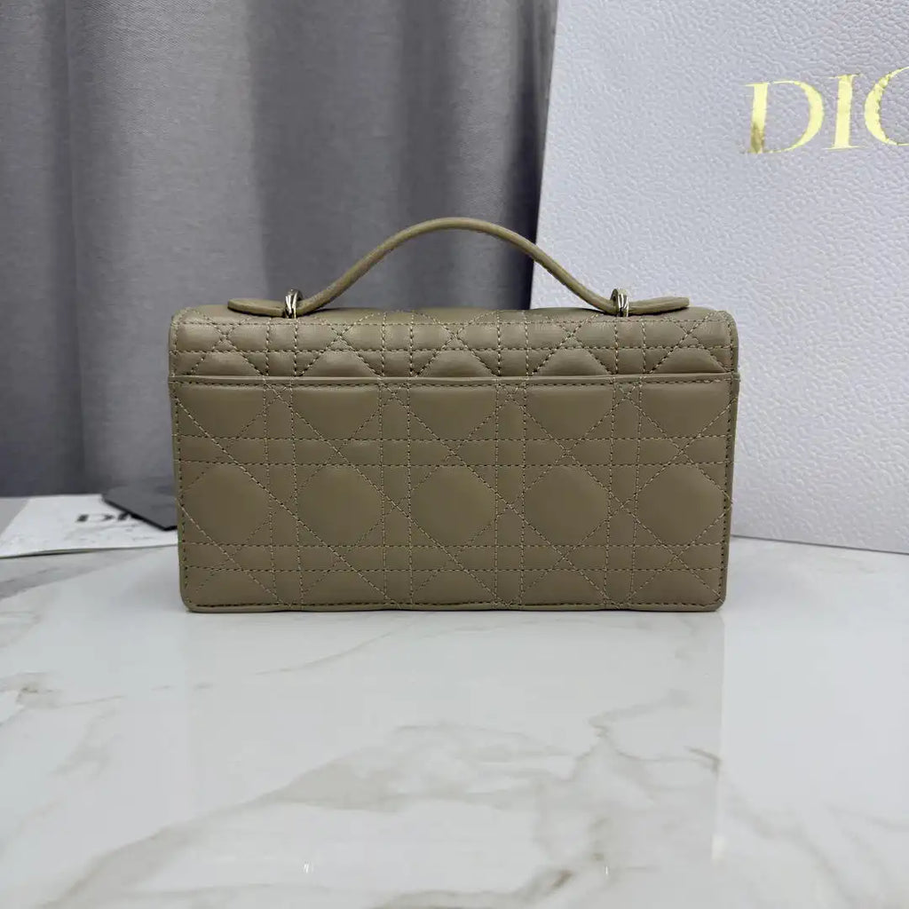 Dior S0984 My Dior Mini Khaki Cannage Lambskin