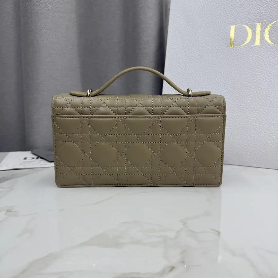 Dior S0984 My Dior Mini Khaki Cannage Lambskin