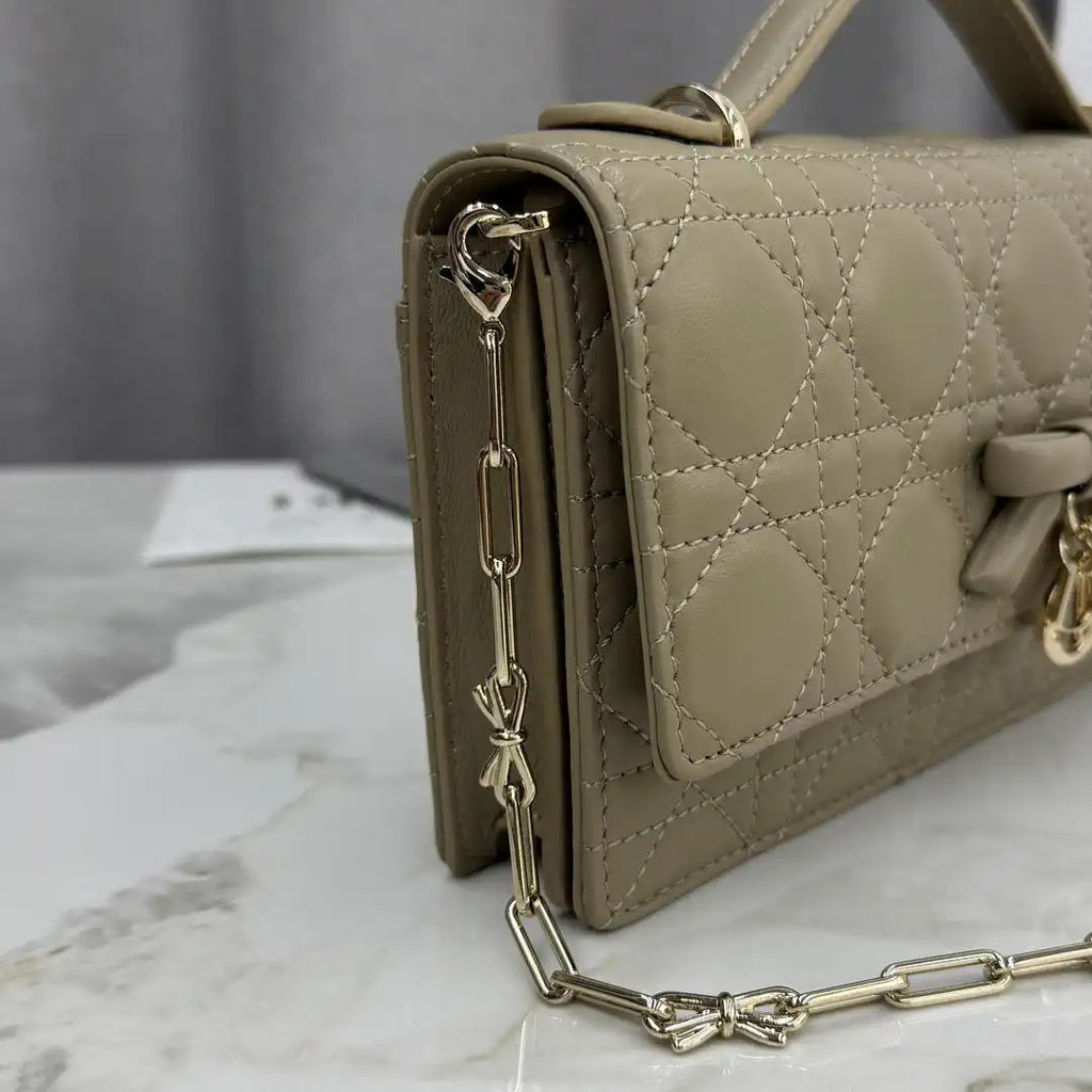 Dior S0984 My Dior Mini Khaki Cannage Lambskin