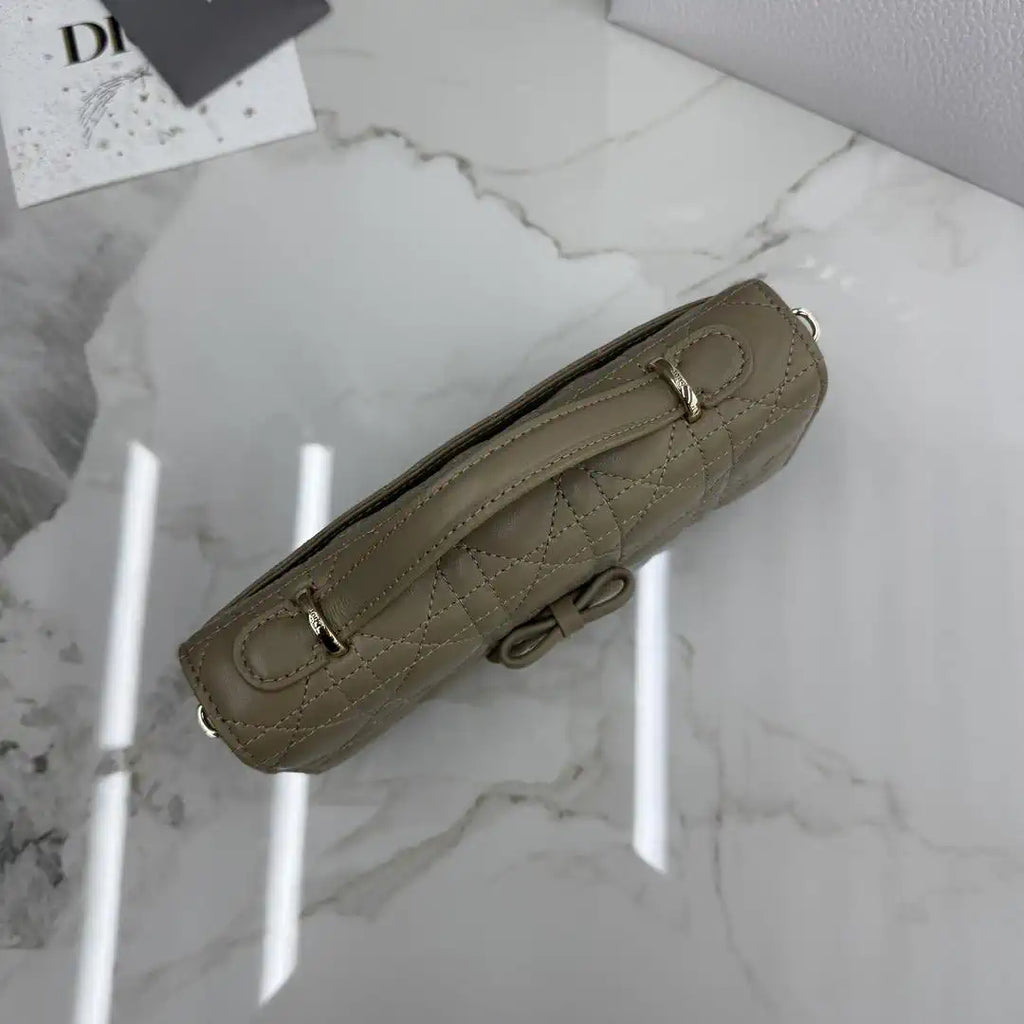 Dior S0984 My Dior Mini Khaki Cannage Lambskin