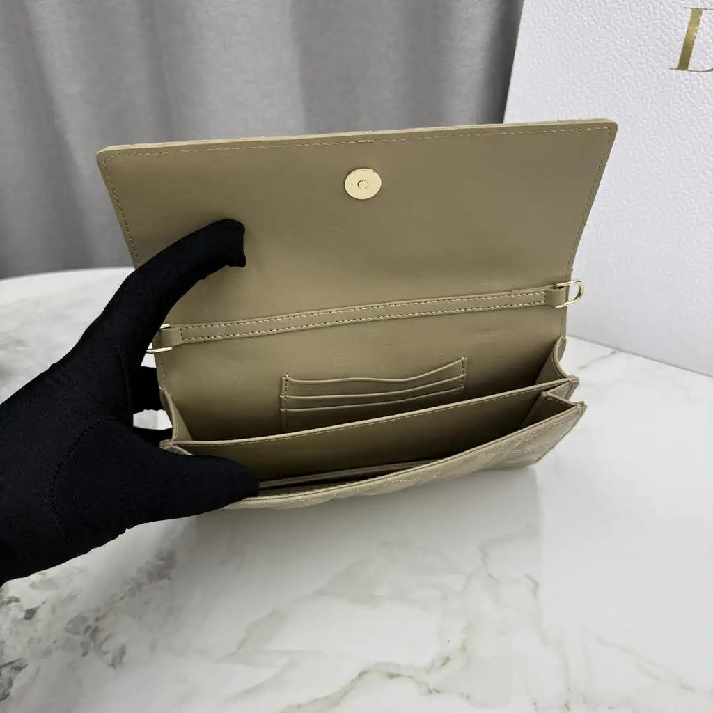 Dior S0984 My Dior Mini Khaki Cannage Lambskin