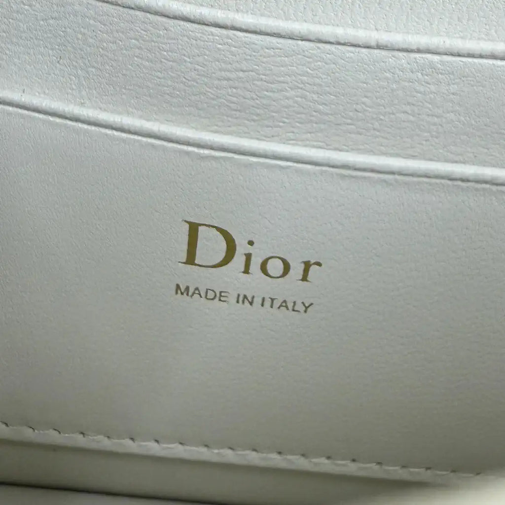 Dior S0984 My Dior Mini White Cannage Lambskin