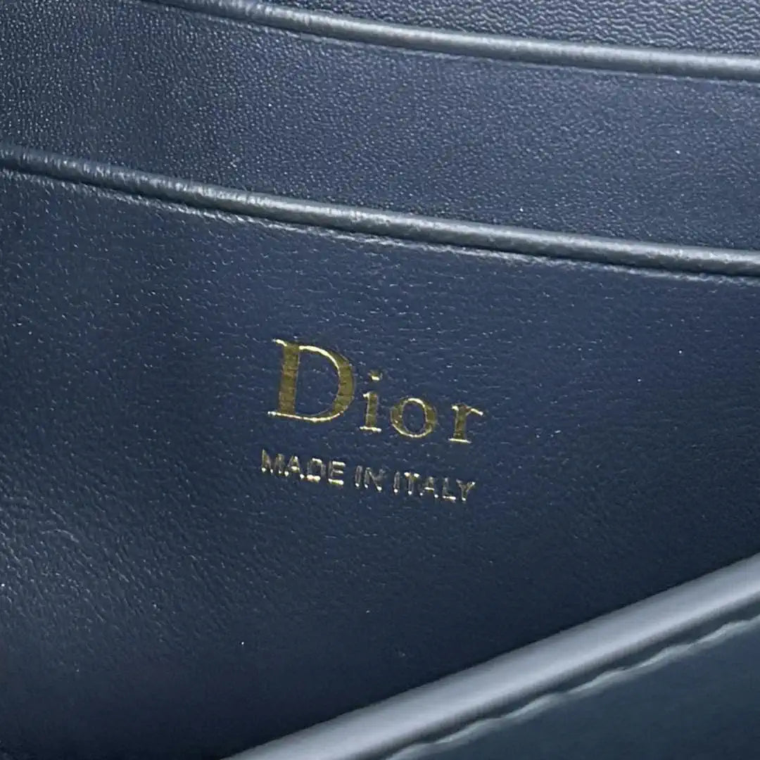 Dior S0984 My Dior Mini Navy Blue Cannage Lambskin