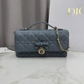 Dior S0984 My Dior Mini Haze Blue Cannage Lambskin