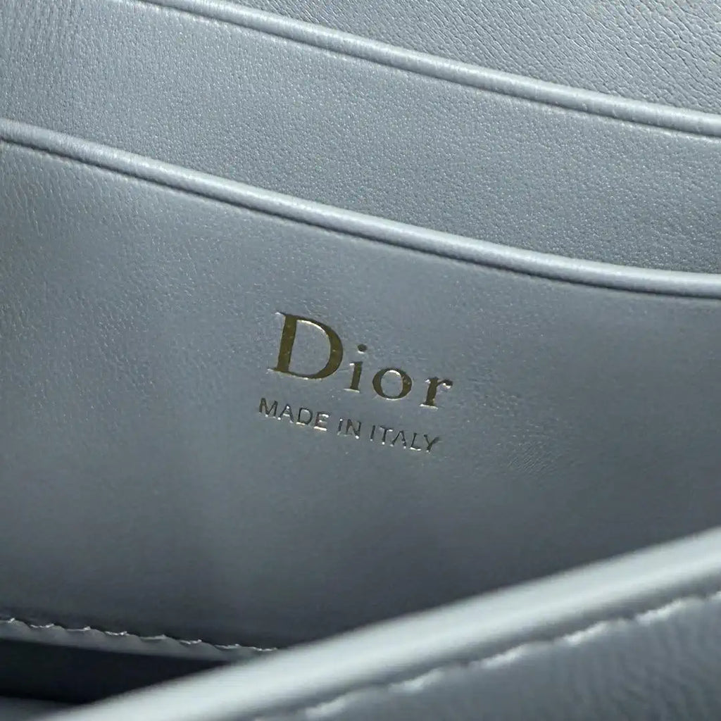 Dior S0984 My Dior Mini Haze Blue Cannage Lambskin