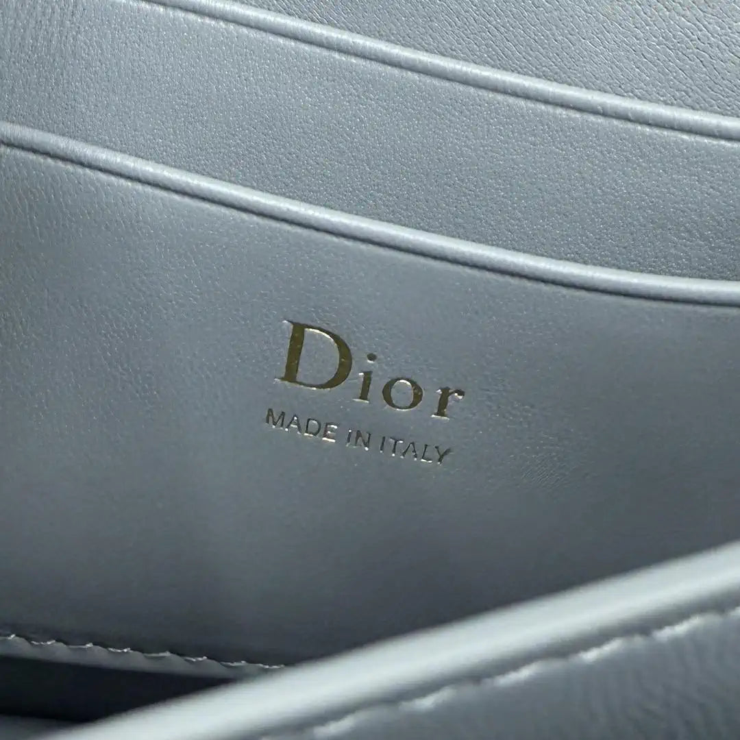 Dior S0984 My Dior Mini Haze Blue Cannage Lambskin