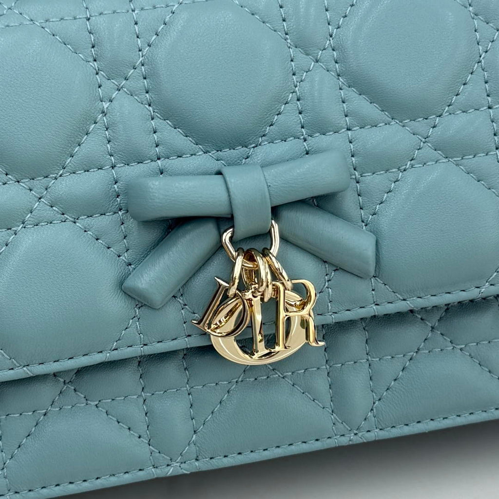 Dior S0984 My Dior Mini Imperial Blue Cannage Lambskin