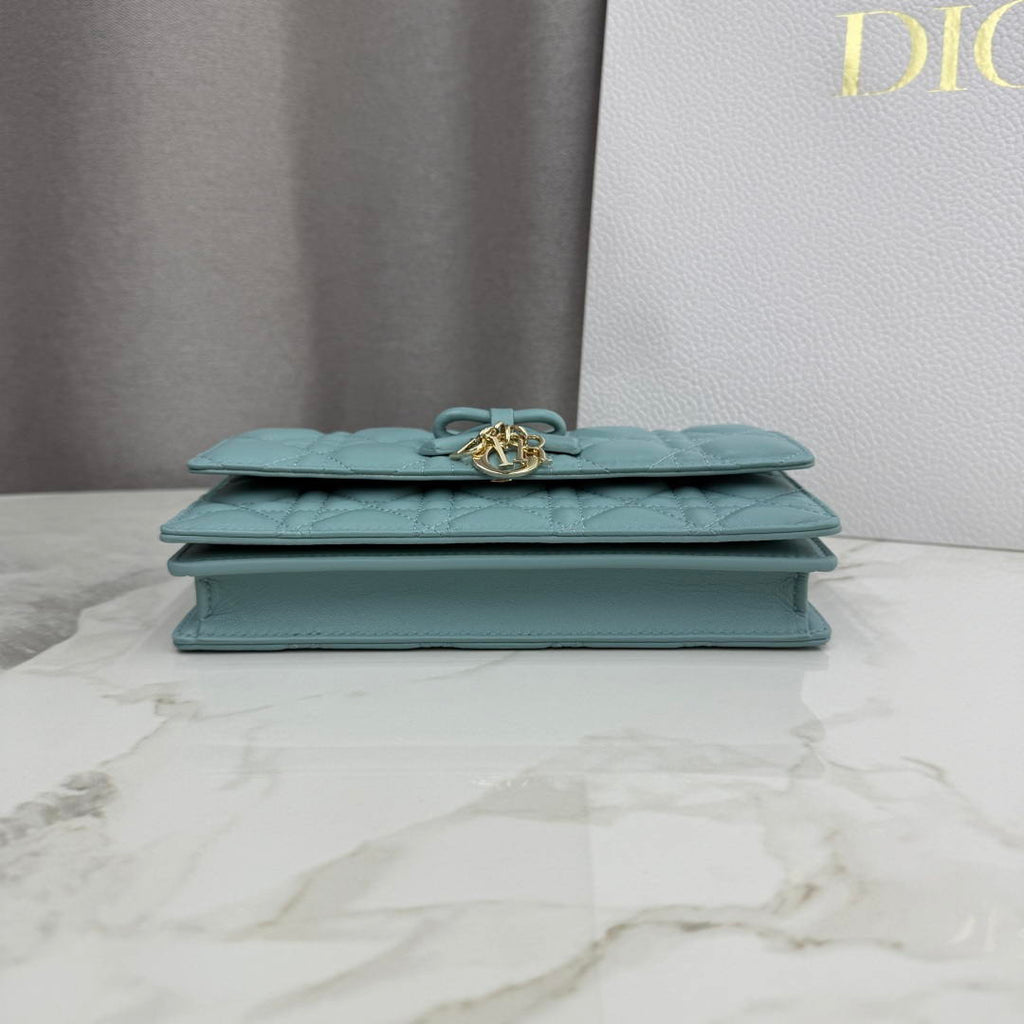 Dior S0984 My Dior Mini Imperial Blue Cannage Lambskin
