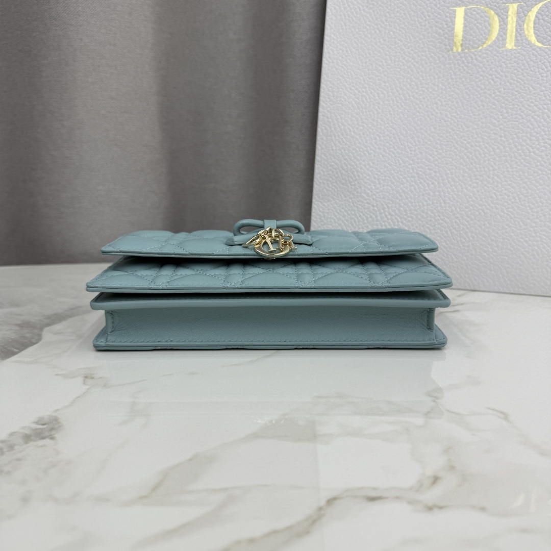 Dior S0984 My Dior Mini Imperial Blue Cannage Lambskin