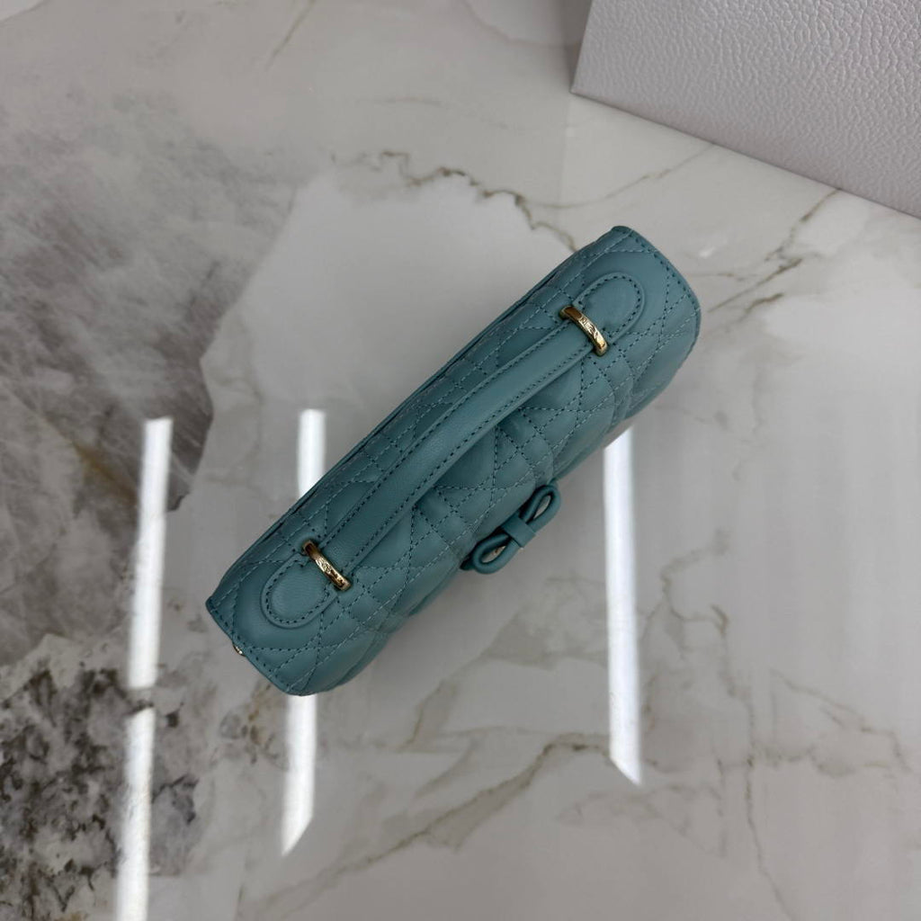Dior S0984 My Dior Mini Imperial Blue Cannage Lambskin