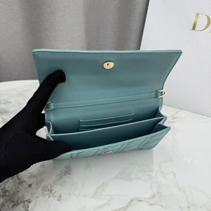 Dior S0984 My Dior Mini Imperial Blue Cannage Lambskin - Default Title - View 8