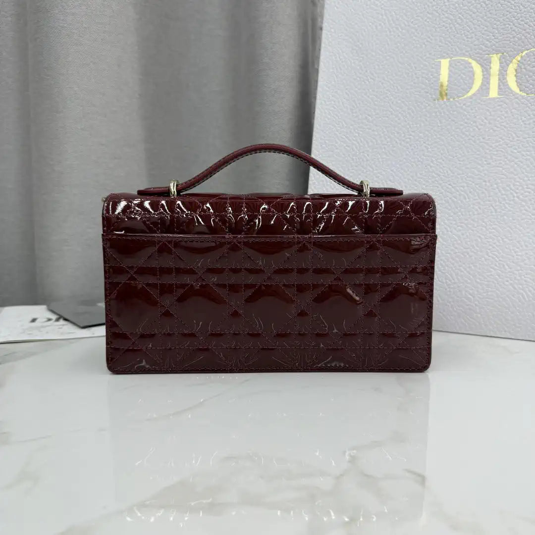 Dior S0984 My Dior Mini Wine Red patent leather