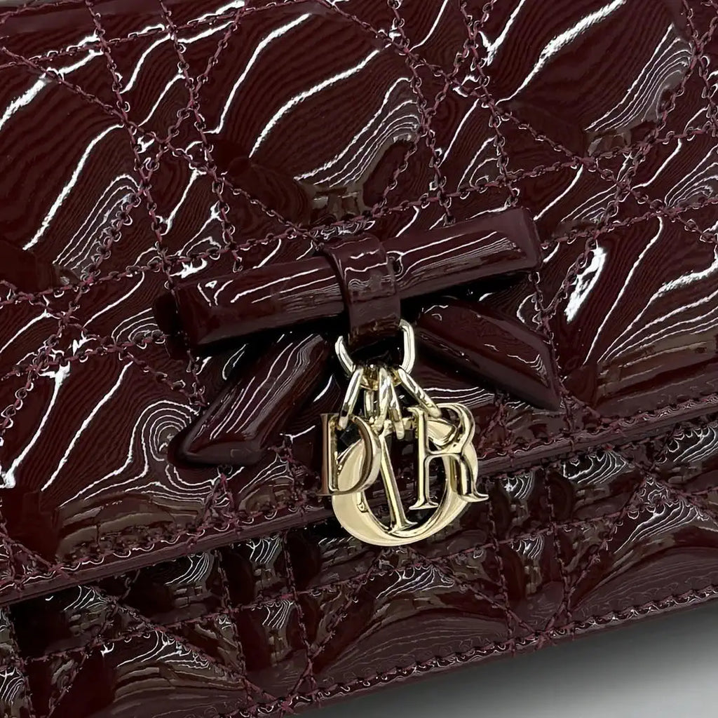 Dior S0984 My Dior Mini Wine Red patent leather