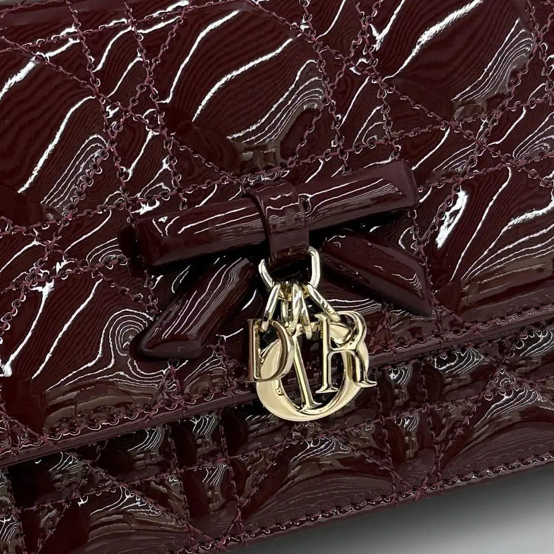 Dior S0984 My Dior Mini Wine Red patent leather
