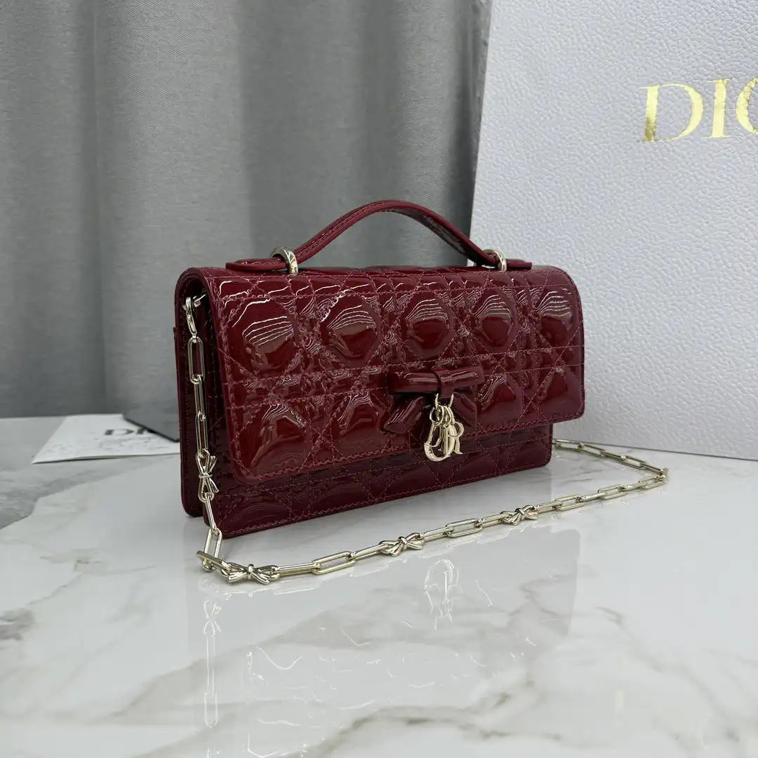 Dior S0984 My Dior Mini Red patent leather