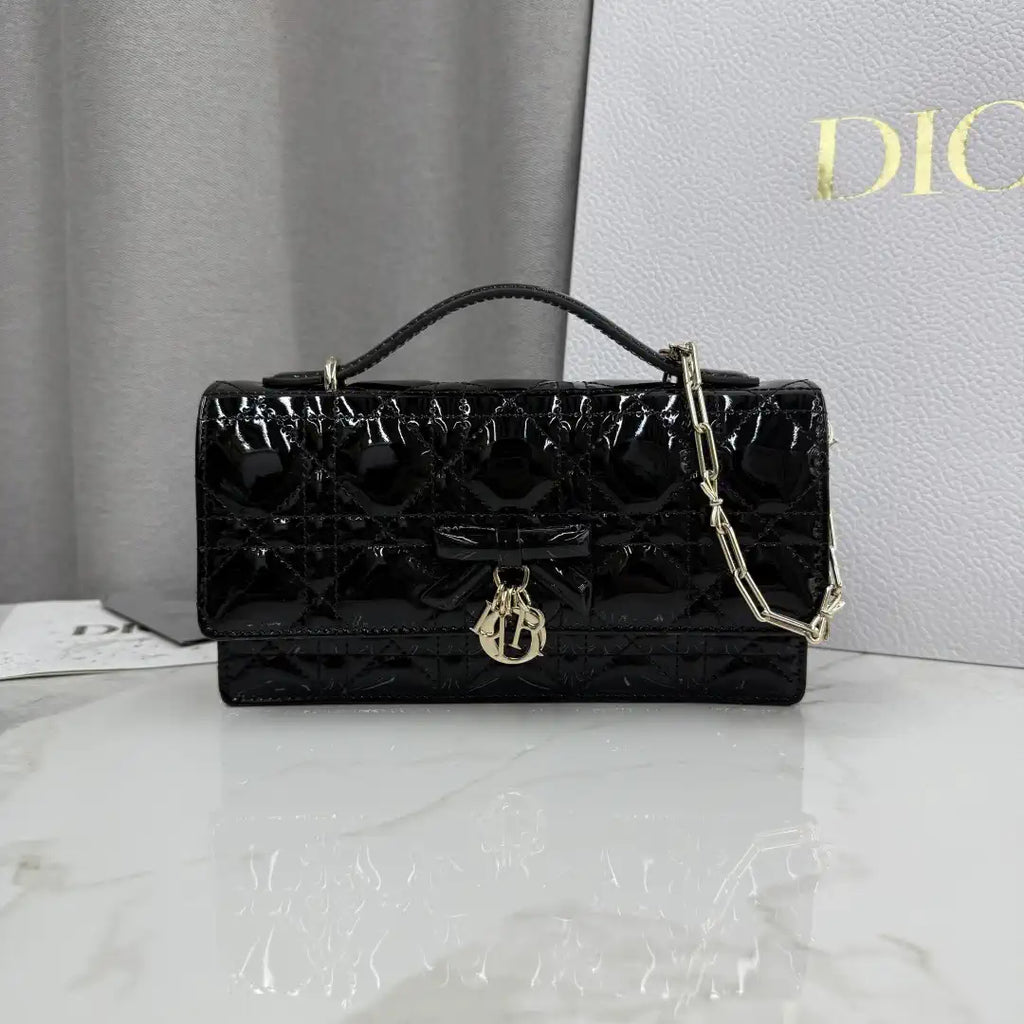 Dior S0984 My Dior Mini Black patent leather