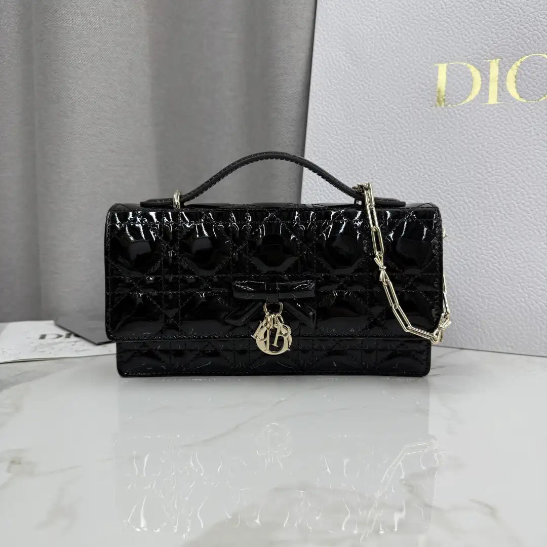 Dior S0984 My Dior Mini Black patent leather
