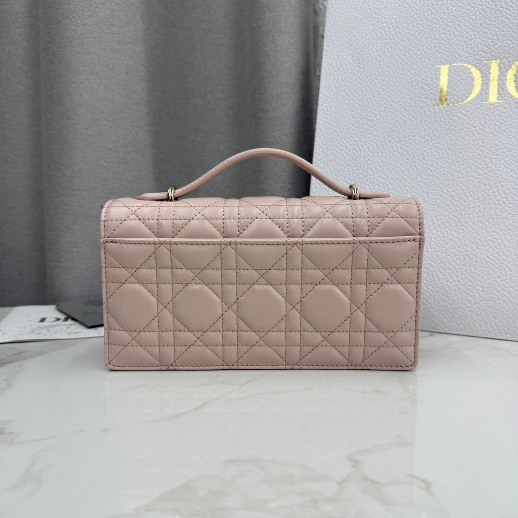 Dior S0984 My Dior Mini Rouge pink Cannage Lambskin
