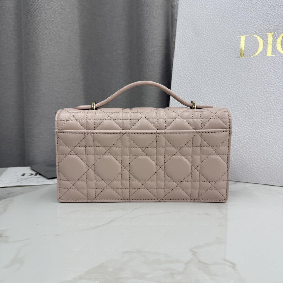 Dior S0984 My Dior Mini Rouge pink Cannage Lambskin