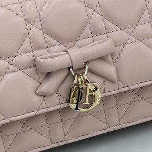 Dior S0984 My Dior Mini Rouge pink Cannage Lambskin - Default Title - View 4