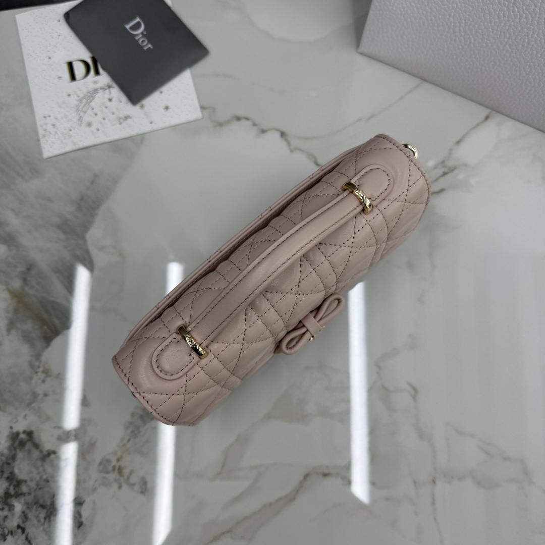 Dior S0984 My Dior Mini Rouge pink Cannage Lambskin
