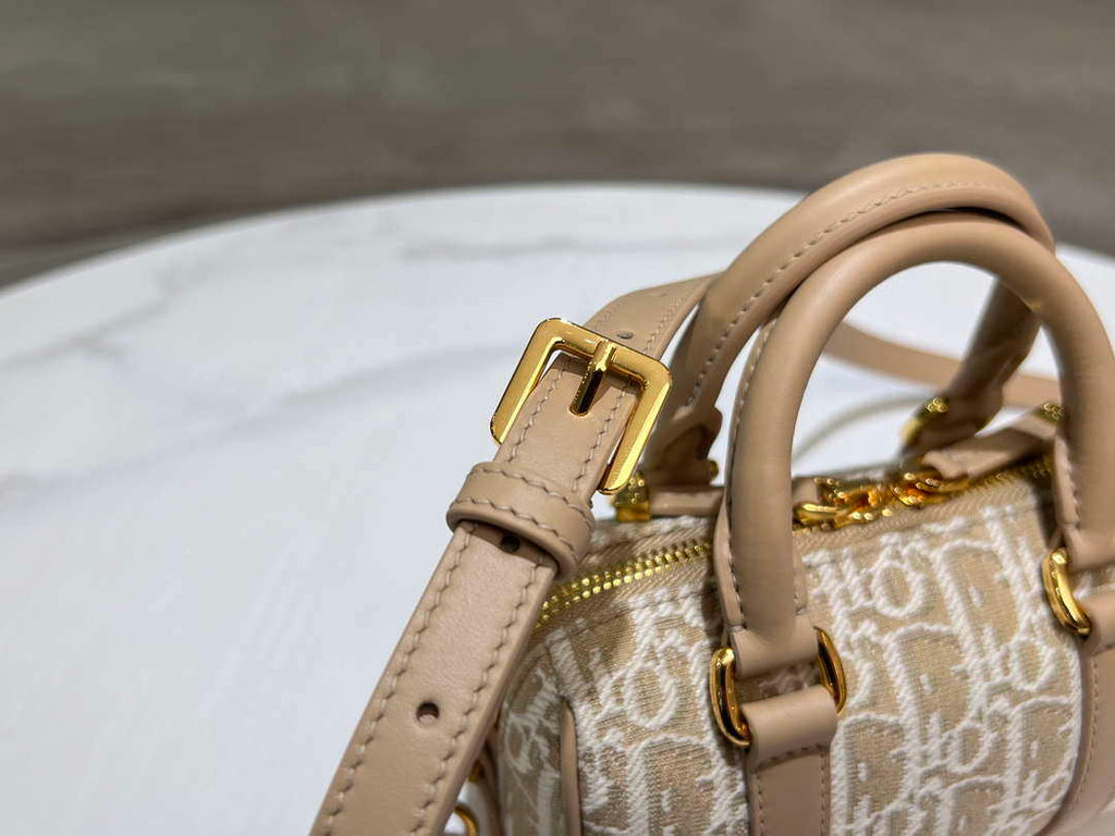 Dior S2348 Dior Groove 17 Nano Bag Natural Dior Oblique Jacquard