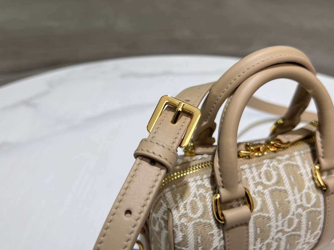 Dior S2348 Dior Groove 17 Nano Bag Natural Dior Oblique Jacquard