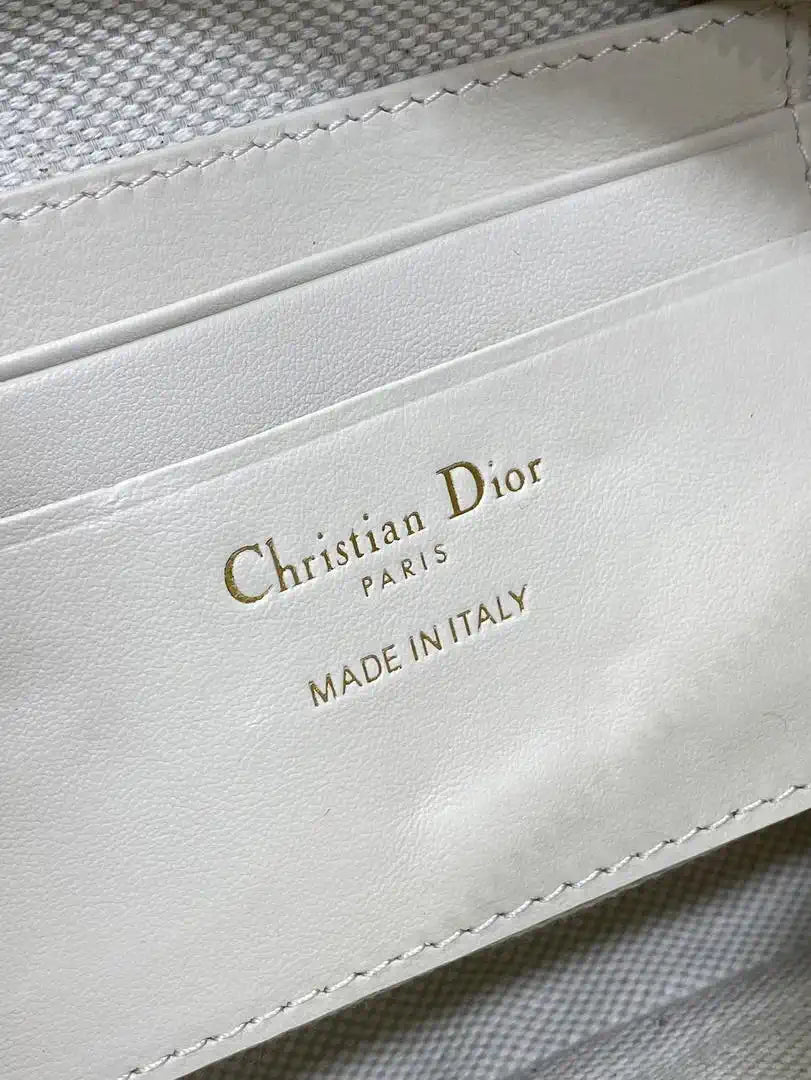 Dior S2398 30 Montaigne Wanderlust Mini Bag Ligth Blue Dior Oblique Jacquard and Smooth Calfskin