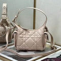 Dior S4312 D-Dream Mini Bag Pink Macrocannage Lambskin
