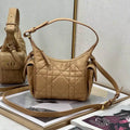 Dior S4312 D-Dream Mini Bag Caramel Macrocannage Lambskin