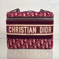 Dior S5480 DiorTravel Vanity Case Bag Wine Red - Voguebags
