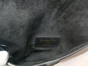 Dior Saddle Belt Bag S5632 Black Goat leather - Default Title - View 7
