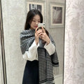 Dior Scarves Classic houndstooth scarf Cashmere  D63420
