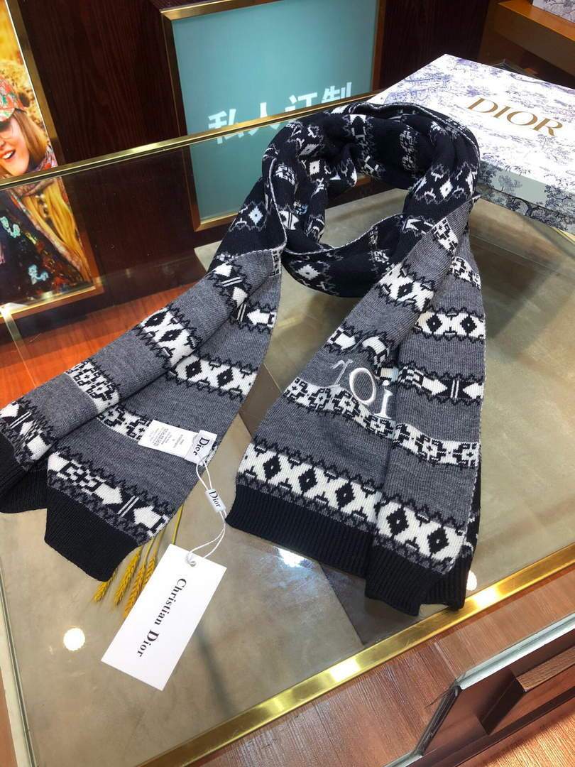 Dior Scarves Designer Dior Shawl Scarf 80014