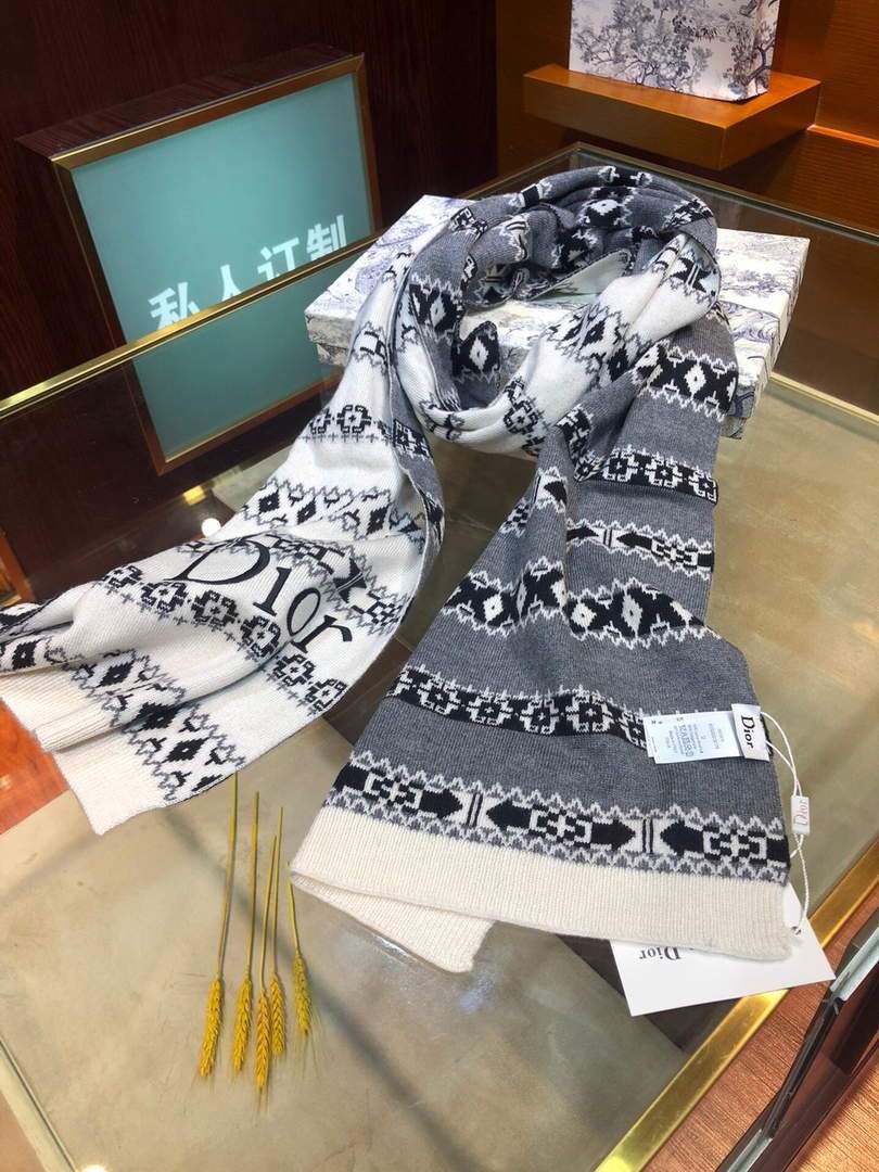 Dior Scarves Designer Dior Shawl Scarf 80015