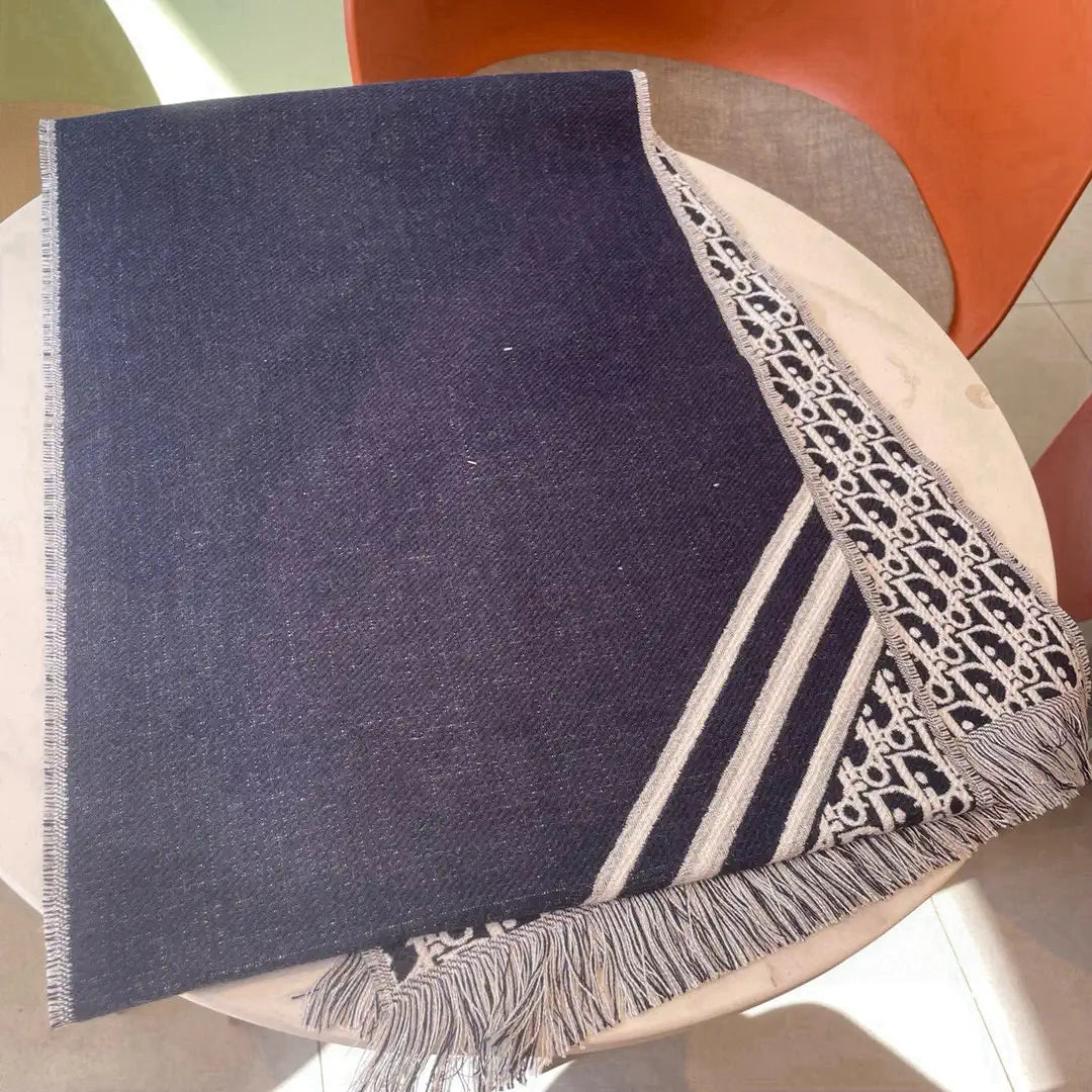 Dior Scarves Designer Double-sided Scarf  Cashmere D63413